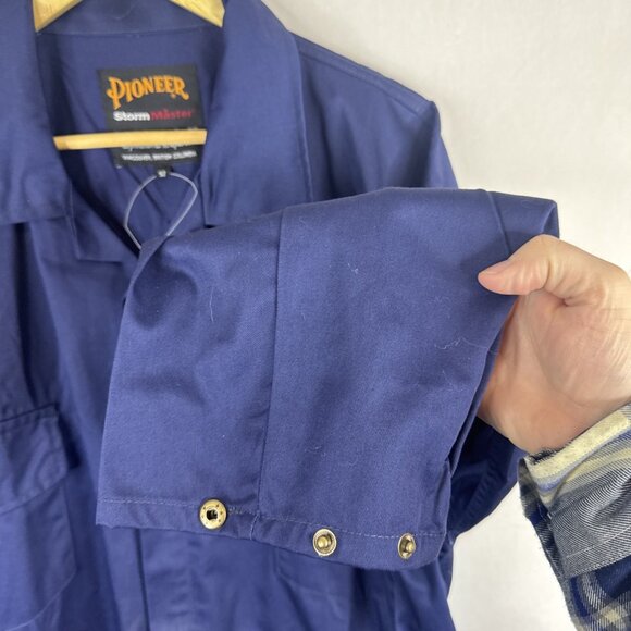NWT Pioneer Storm Master Navy Blue Work Coveralls Men’s Size 52 Canada - Picture 2 of 9